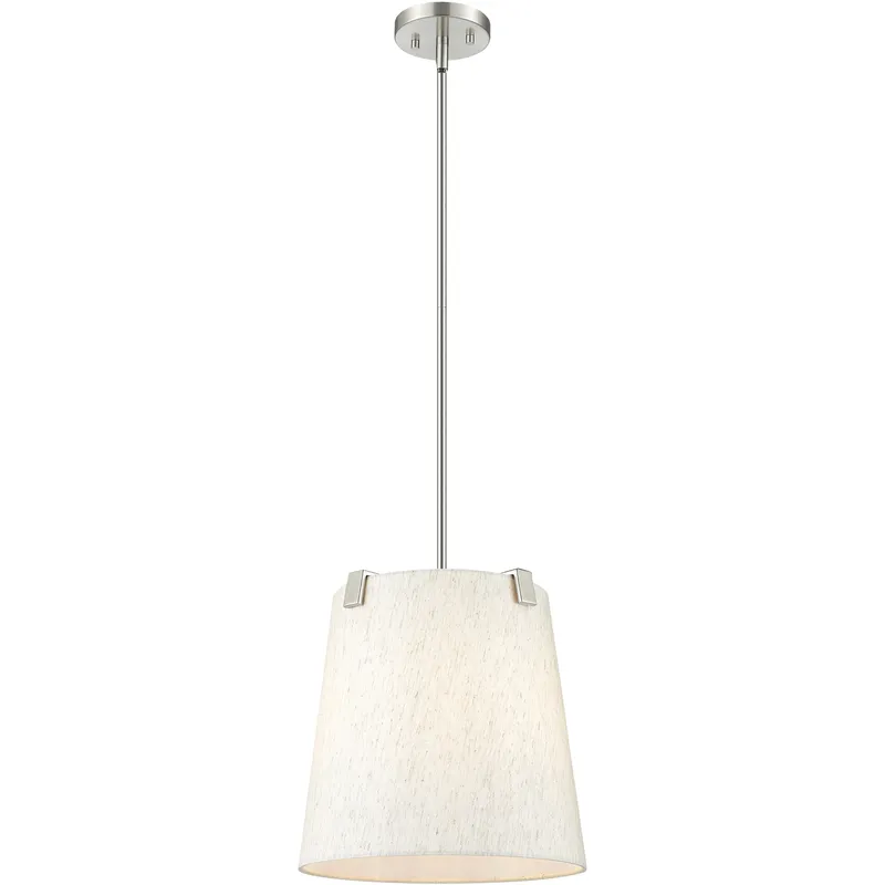 Weston 3 Light 13 inch Brushed Nickel Pendant Ceiling Light