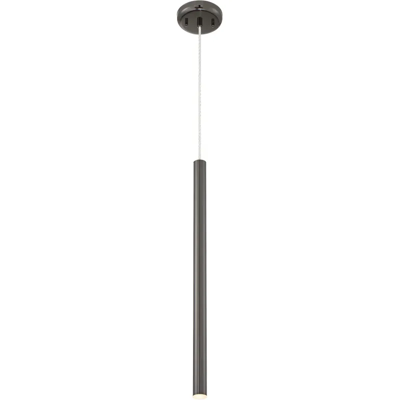 Forest LED 4.75 inch Pearl Black Pendant Ceiling Light in Pearl Black Steel
