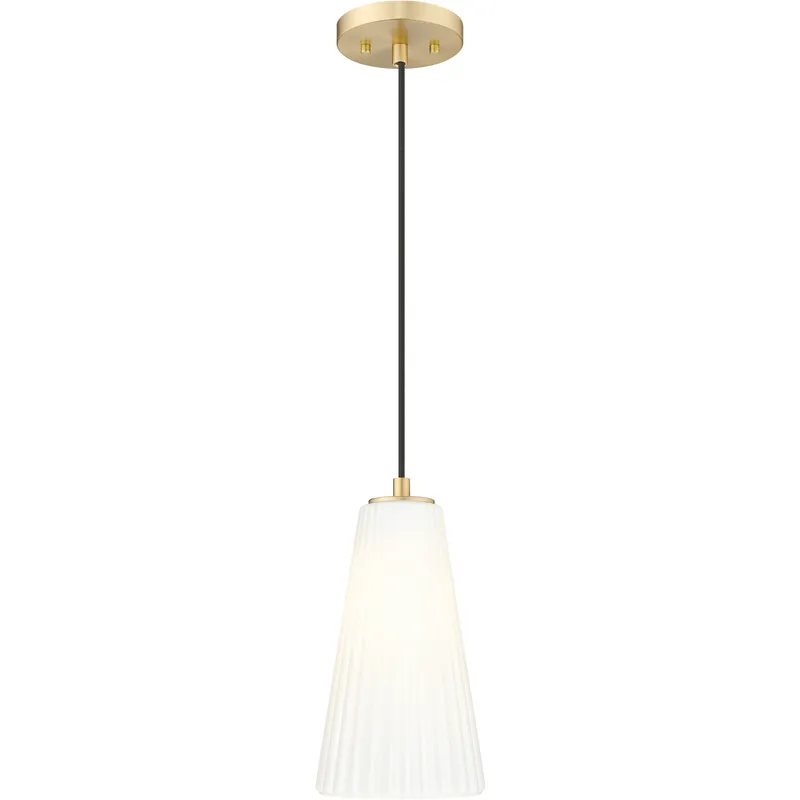 Farrell 1 Light 6 inch Modern Gold Pendant Ceiling Light