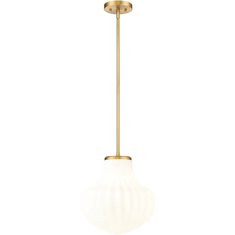 Newbury 1 Light 13 inch Modern Gold Pendant Ceiling Light