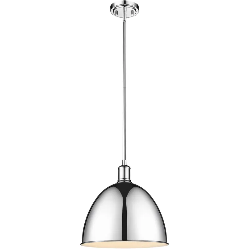Sawyer 1 Light 12.5 inch Chrome Pendant Ceiling Light