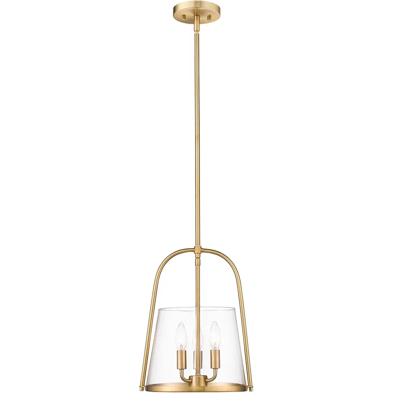 Archis 3 Light 12 inch Modern Gold Pendant Ceiling Light