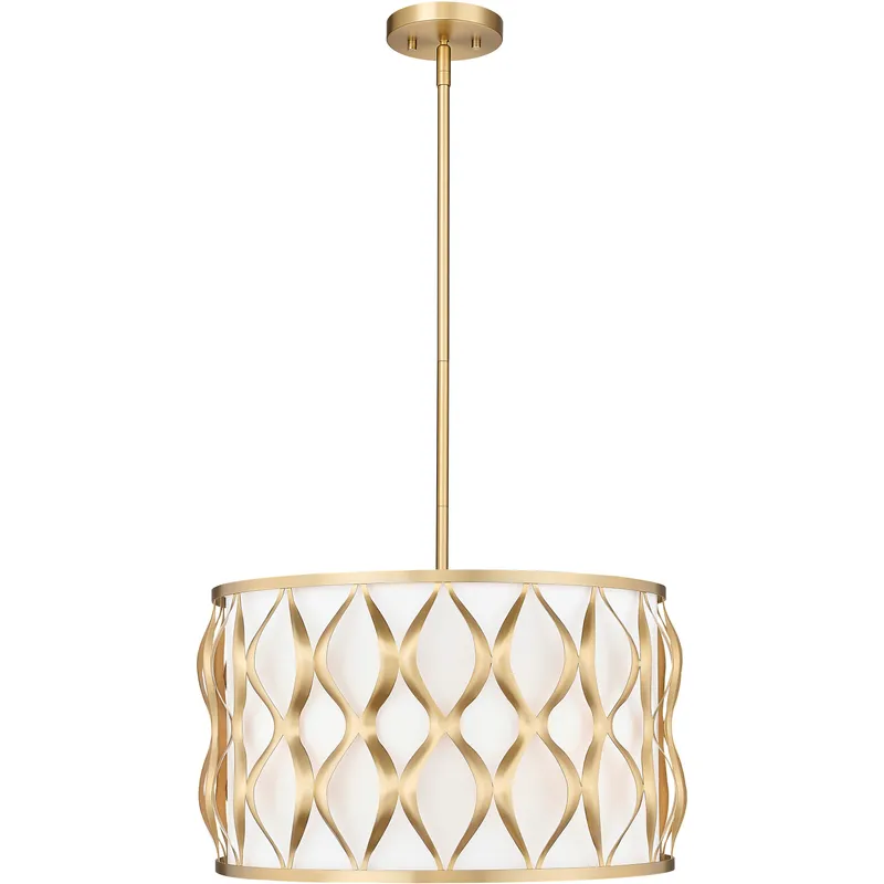 Harden 5 Light 18.25 inch Modern Gold Pendant Ceiling Light