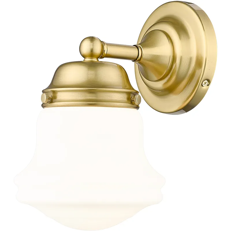 Vaughn 1 Light 7.75 inch Luxe Gold Wall Sconce Wall Light