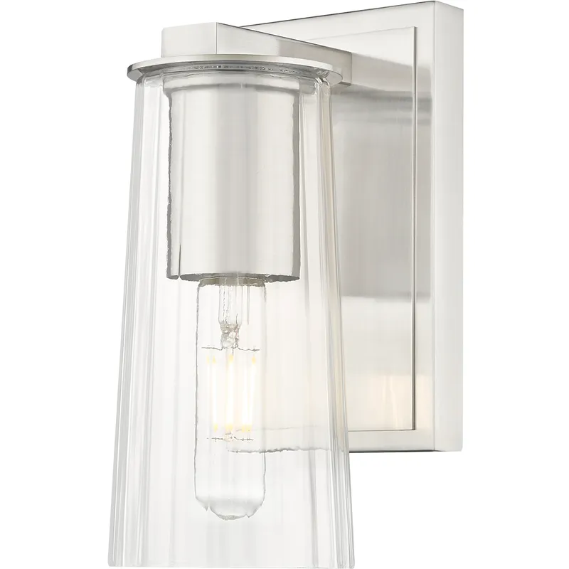 Titus 1 Light 4.5 inch Brushed Nickel Wall Sconce Wall Light