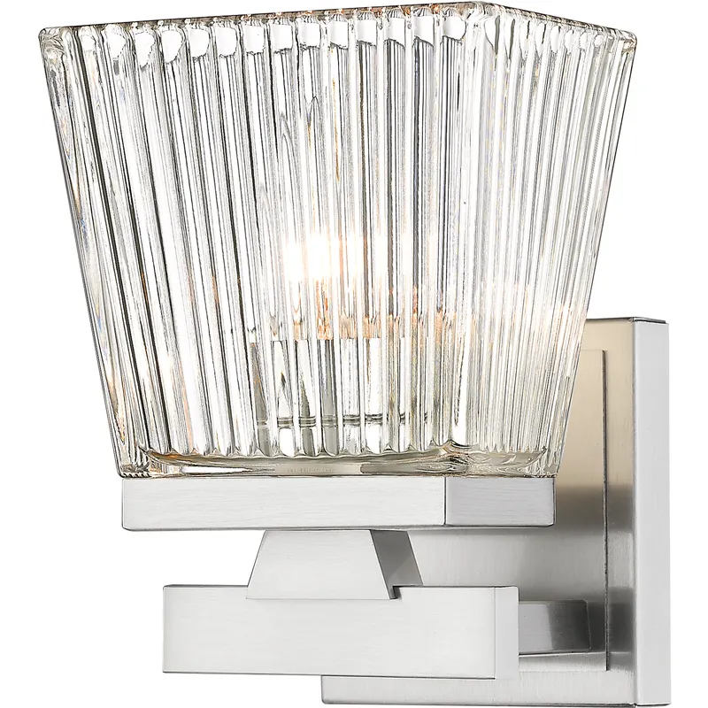 Astor 1 Light 5.75 inch Brushed Nickel Wall Sconce Wall Light