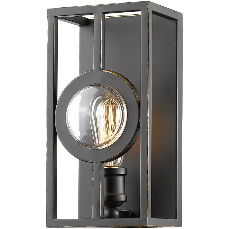 Port 1 Light 6 inch Olde Bronze Wall Sconce Wall Light