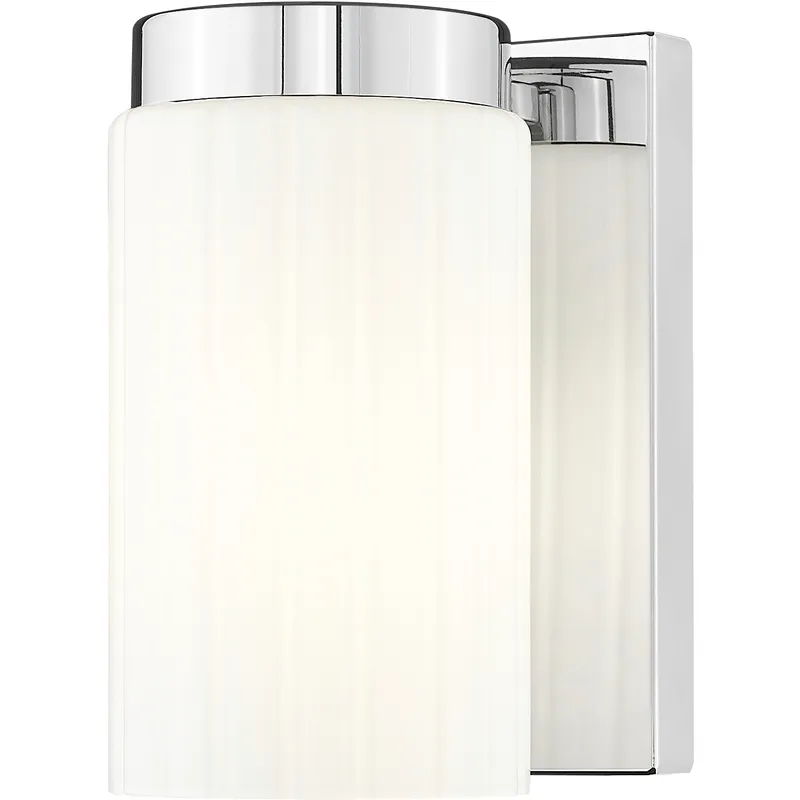 Burk 1 Light 4.25 inch Chrome Wall Sconce Wall Light