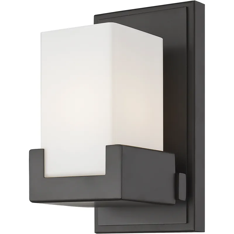Peak LED 4.5 inch Bronze Wall Sconce Wall Light