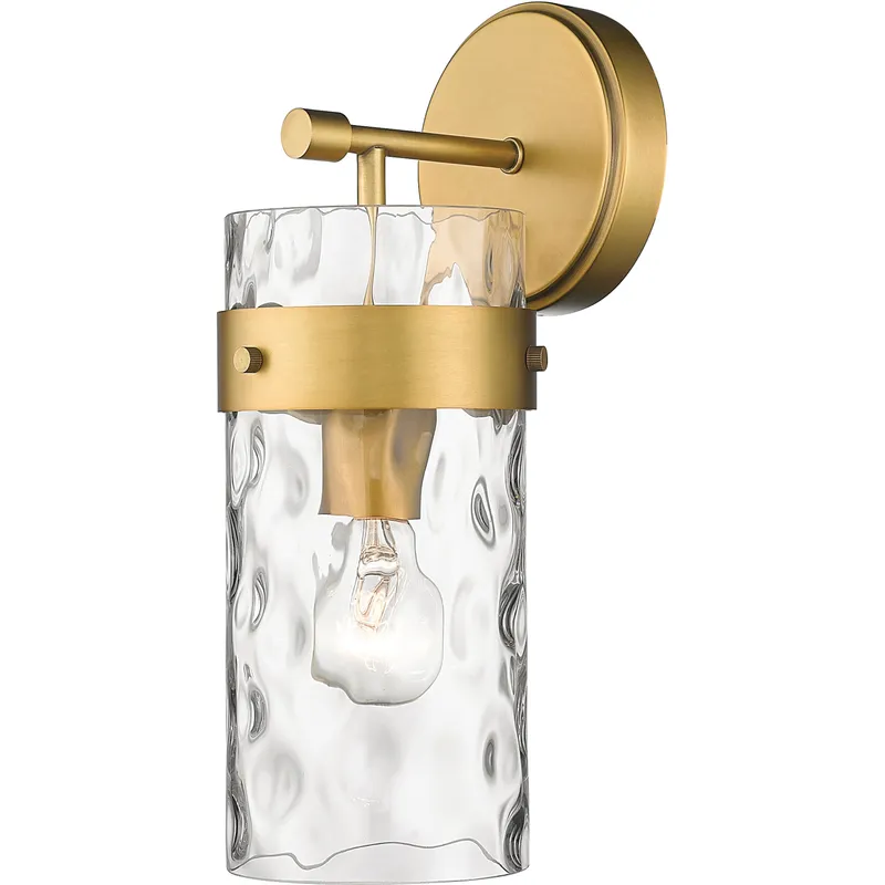 Fontaine 1 Light 5.5 inch Rubbed Brass Wall Sconce Wall Light in Rubbed Bronze