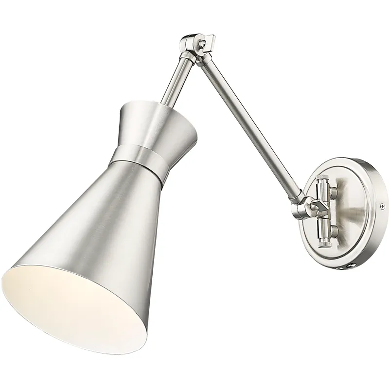 Soriano 1 Light 6.25 inch Brushed Nickel Wall Sconce Wall Light