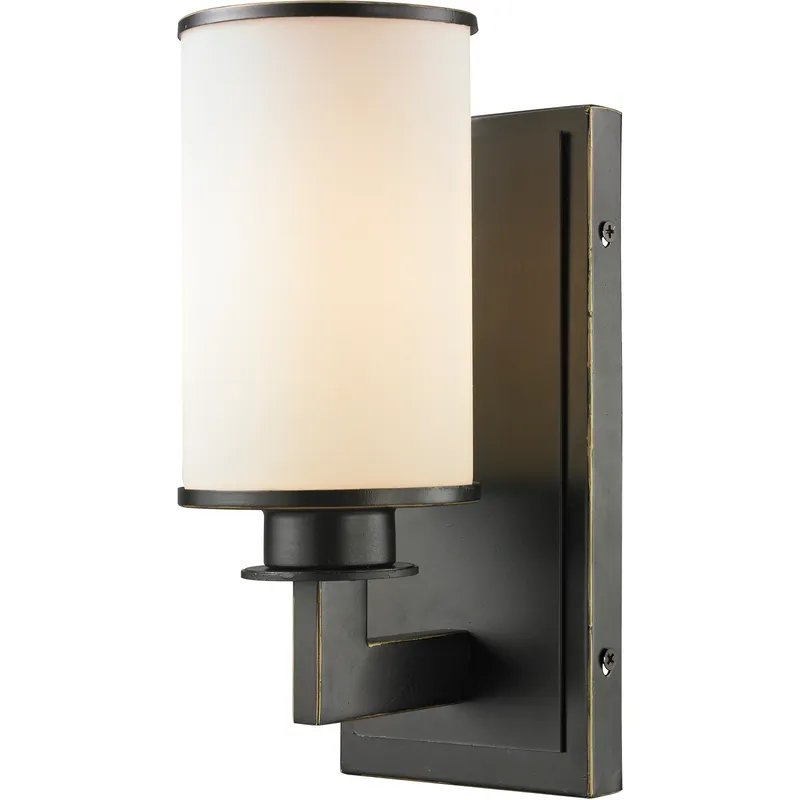 Savannah 1 Light 4.5 inch Olde Bronze Wall Sconce Wall Light