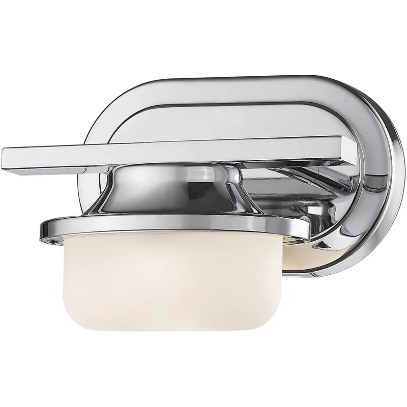 Optum LED 8 inch Chrome Wall Sconce Wall Light