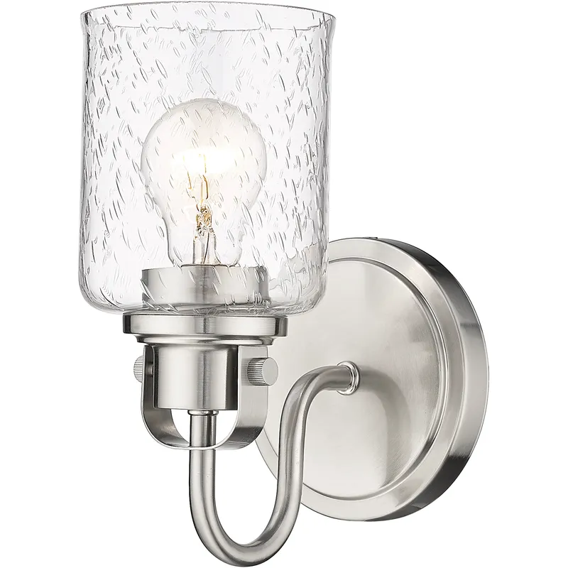 Kinsley 1 Light 5.25 inch Brushed Nickel Wall Sconce Wall Light