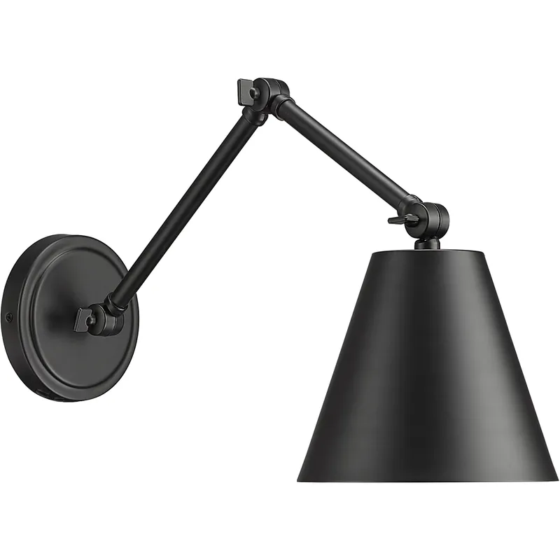 Regent 1 Light 7.5 inch Matte Black Wall Sconce Wall Light