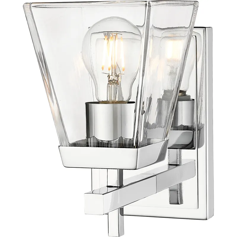 Lauren 1 Light 5 inch Chrome Wall Sconce Wall Light