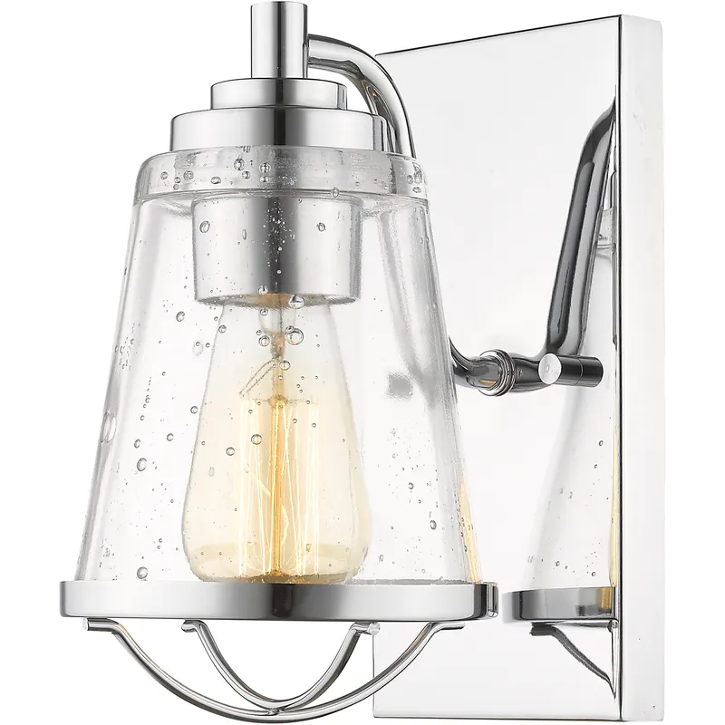 Mariner 1 Light 5.5 inch Chrome Wall Sconce Wall Light