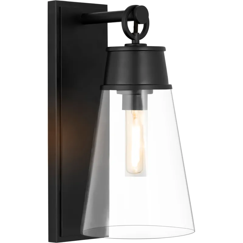 Wentworth 1 Light 7.5 inch Matte Black Wall Sconce Wall Light