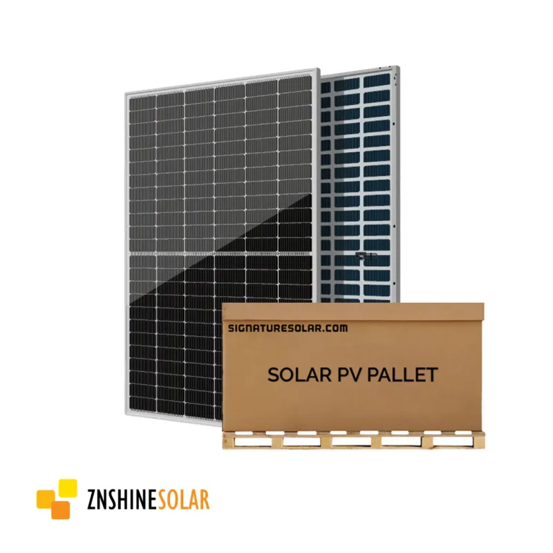 ZNShine 550W Pallet of Bifacial Solar Panels – 36 Panels