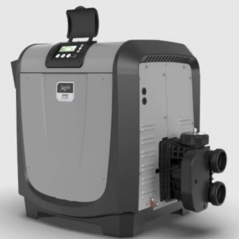 Zodiac Pool System JXIQ400NK Jandy JXIQ Pool Heater 400 Natural Gas Copper HX Versaflo Poly Header