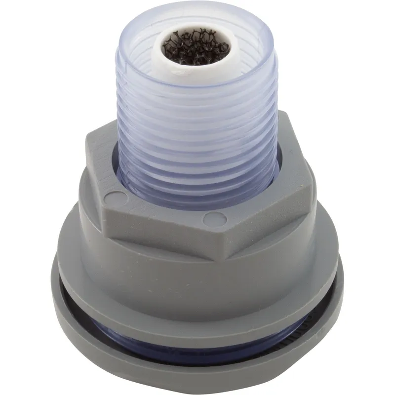 Zodiac 25099-001-000 Slim Gunite Spa Air Control Gray Fits Inside 1.5In Pipe
