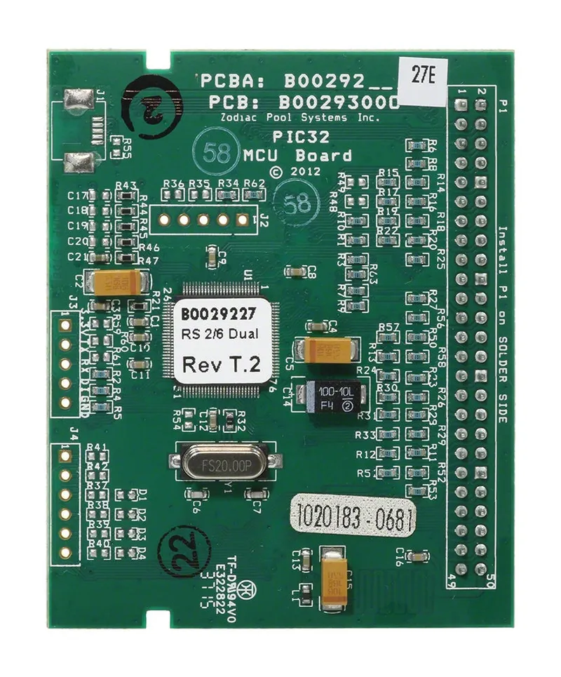 ZODIAC R0466807 Replacement PCB CPU RS2/RS6