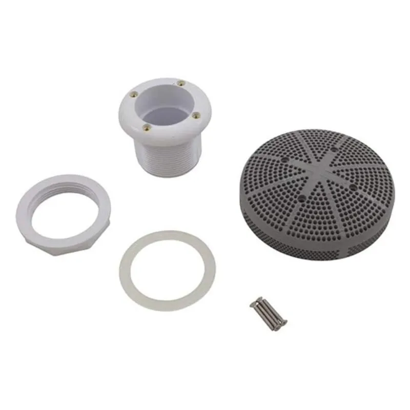 ZODIAC 25215-001-000 Hi-Flo Fiberglass VGB Main Drain 2 inches Socket