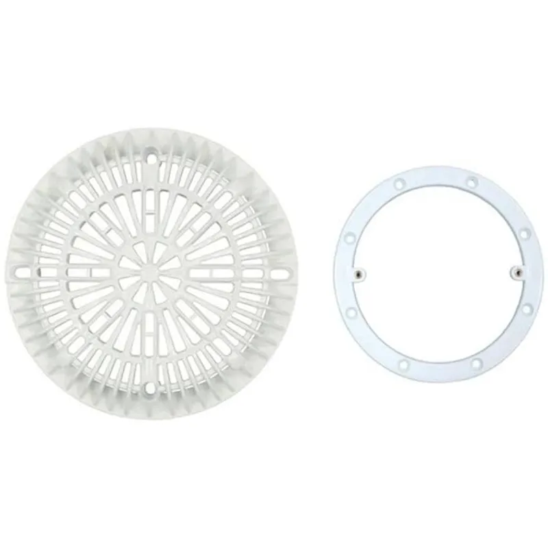 Zodiac 25548-000-000 Pool Main Drain Ring with Anti-Vortex Lid, 8 Inch